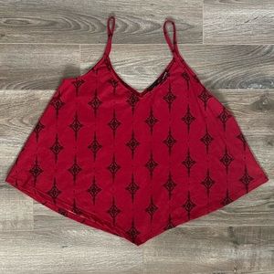 Rebel Sugar Red & Black Tank Top!